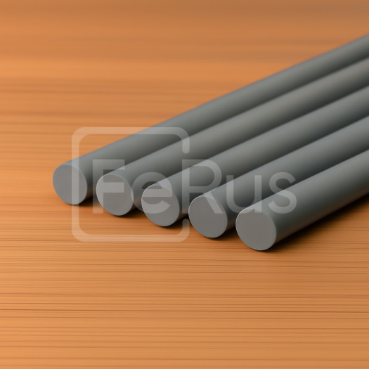 Стержень полиэтиленовый серый 70х2000 мм PP-H ТУ 22.21.10-011-17152852-2019