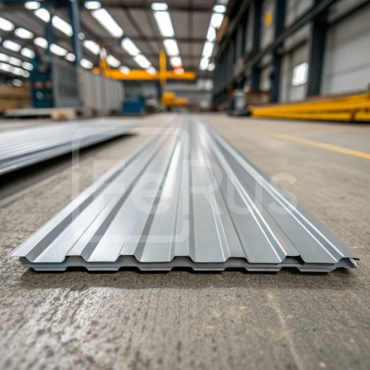 Профнастил С8 полиэстер (Zn100-180) 0,35х1150х800 мм, RAL 7005