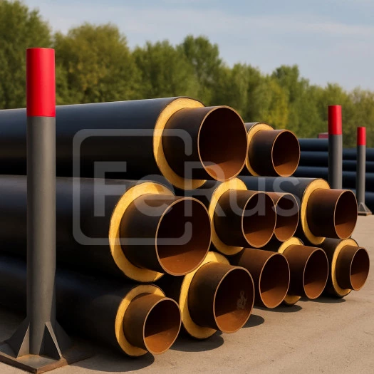 Труба стальная бесшовная в ППУ-изоляции 920х10 мм Ст20 ГОСТ 30732-2006